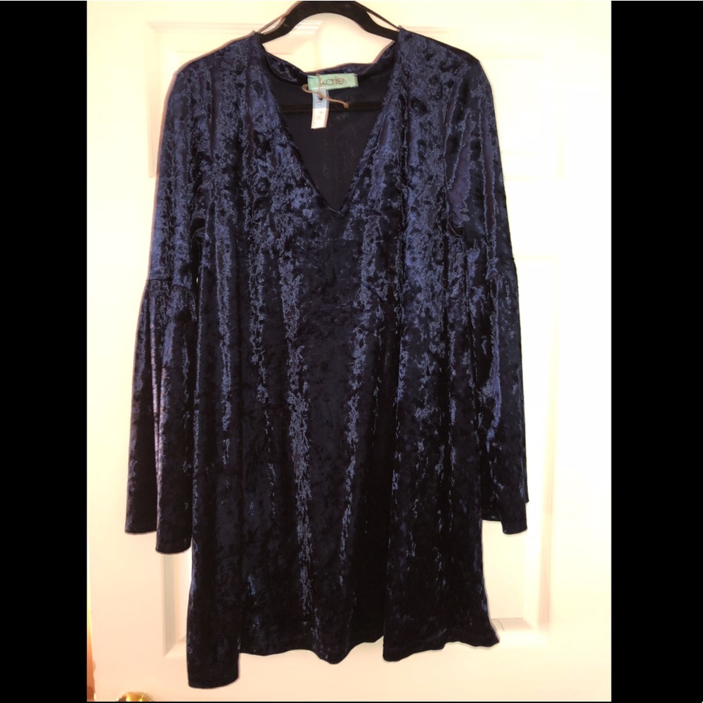 Crushed Velvet Dress